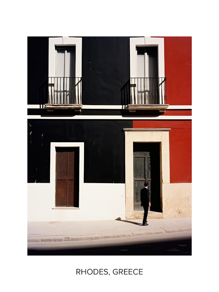 Poster Of Seville, Spain, Photography In Black And White 4