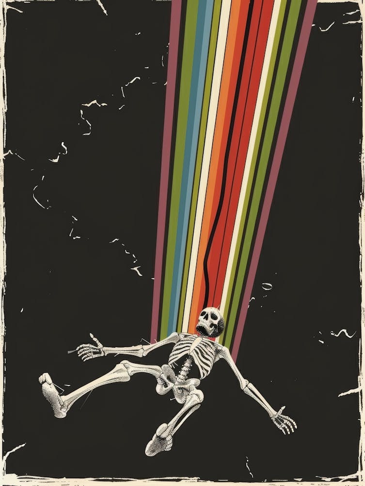 Pink Floyd Skeleton