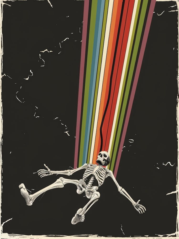 Pink Floyd Skeleton