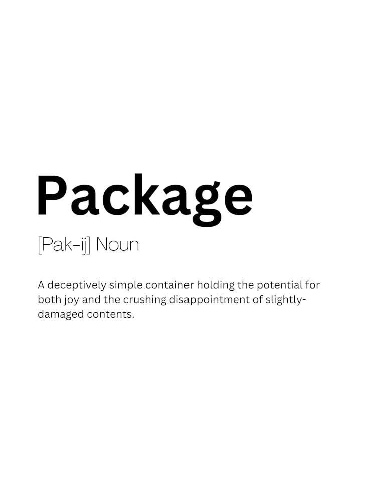 Package Definition Meaning