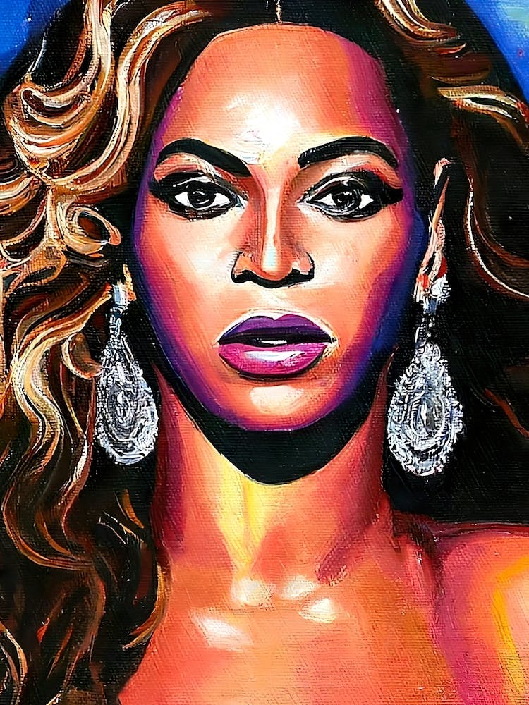 Beyonce Art Print by Sobalvarro – Fy!