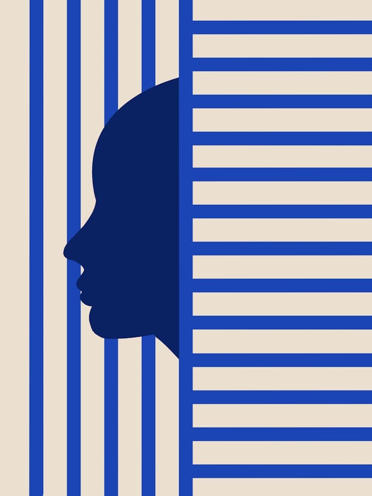 Blue Face 1