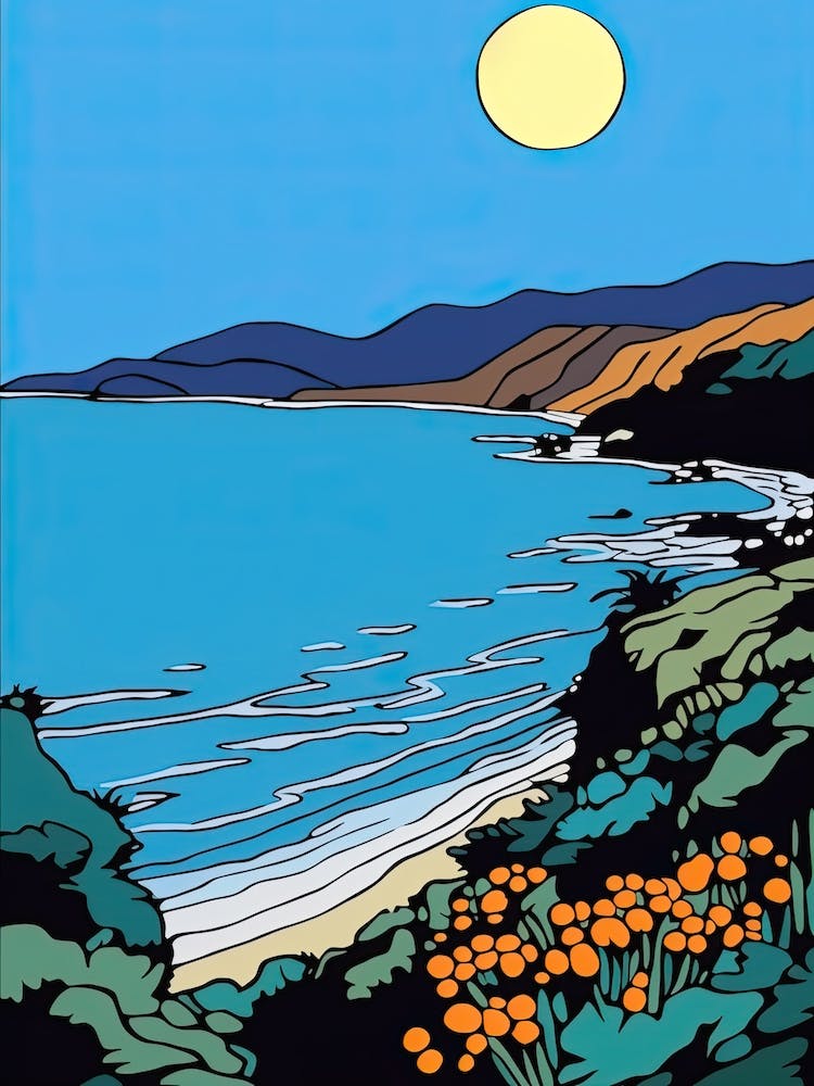 Minimal Design Style Of Big Sur California, Usa 3