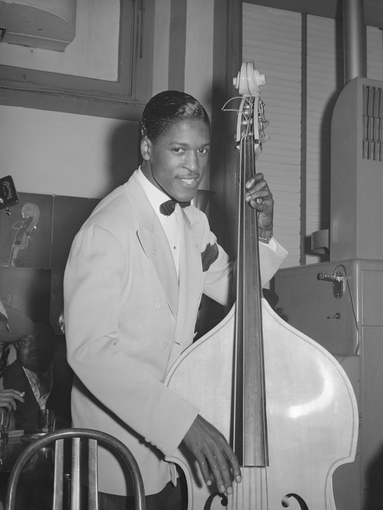 Musician At Tavern On The Southside Of Chicago, Illinois By Russell Lee 1