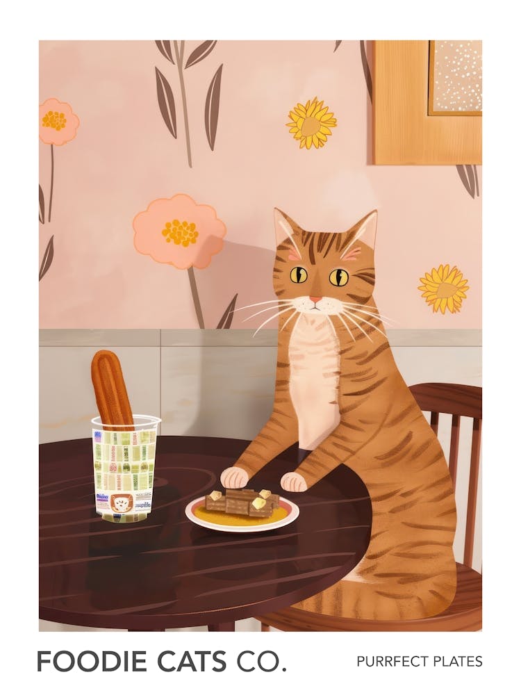 Foodie Cats Co Cat And Churros 3