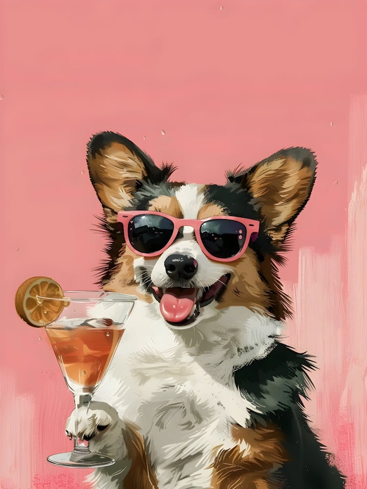 Corgi In Sunglasses 2