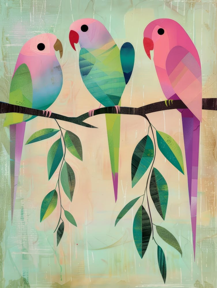 Three Parrots