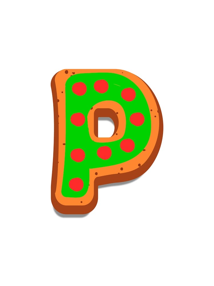 Gingerbread Christmas Letters Living Room Holiday Display White 16