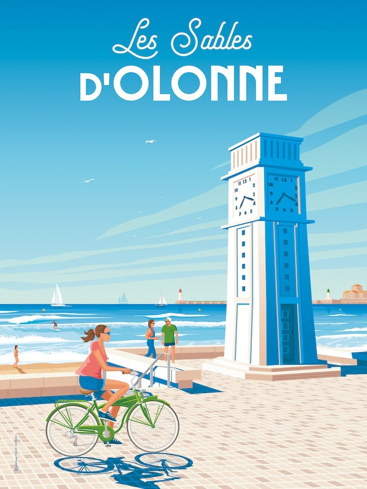 Les Sables D Olonne Beach France