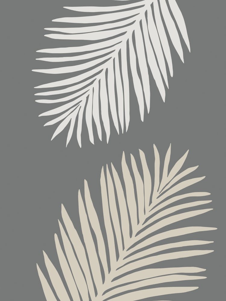 Palm Leaf Art Poster_2326114