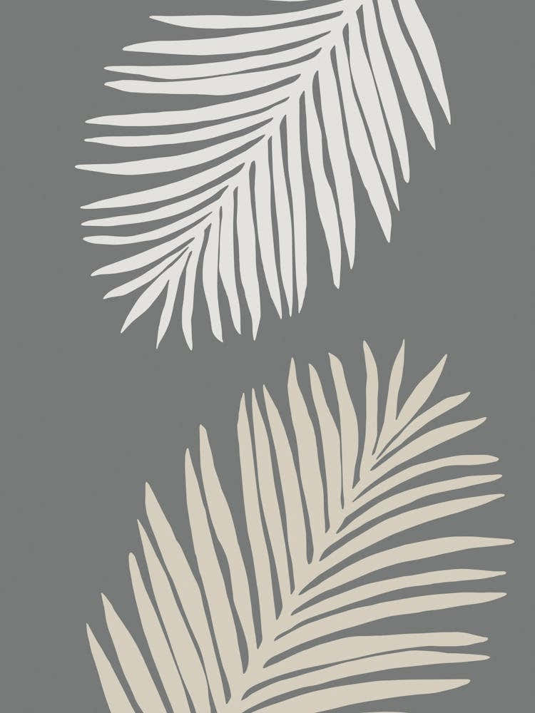Palm Leaf Art Poster_2326114