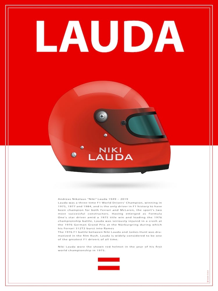 Niki Lauda Helmet