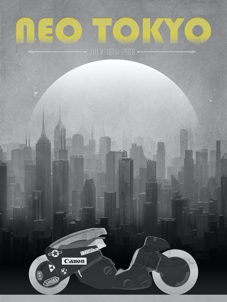 Akira Neo Tokyo Minimalistic