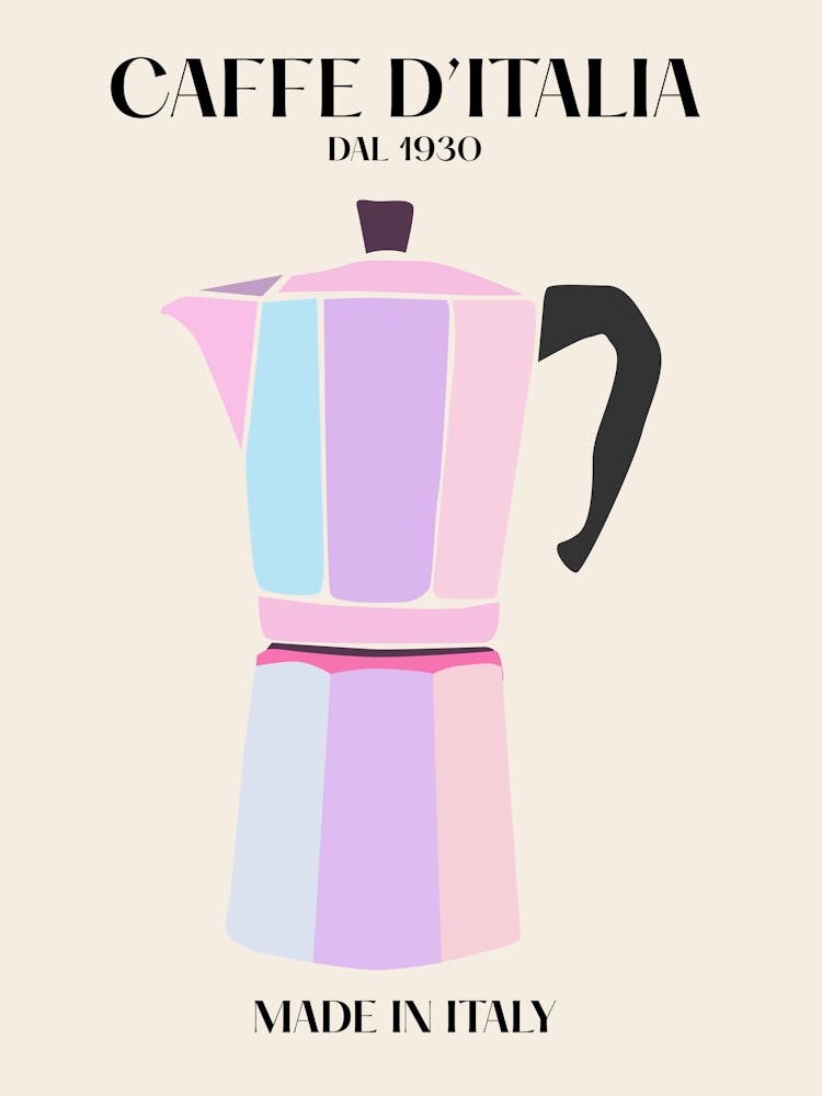 Italian Coffee Poster Espresso Illustration Vintage Coffee Print Illustrations Gift