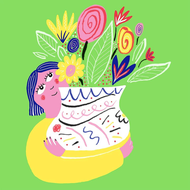 Flower Girl Square