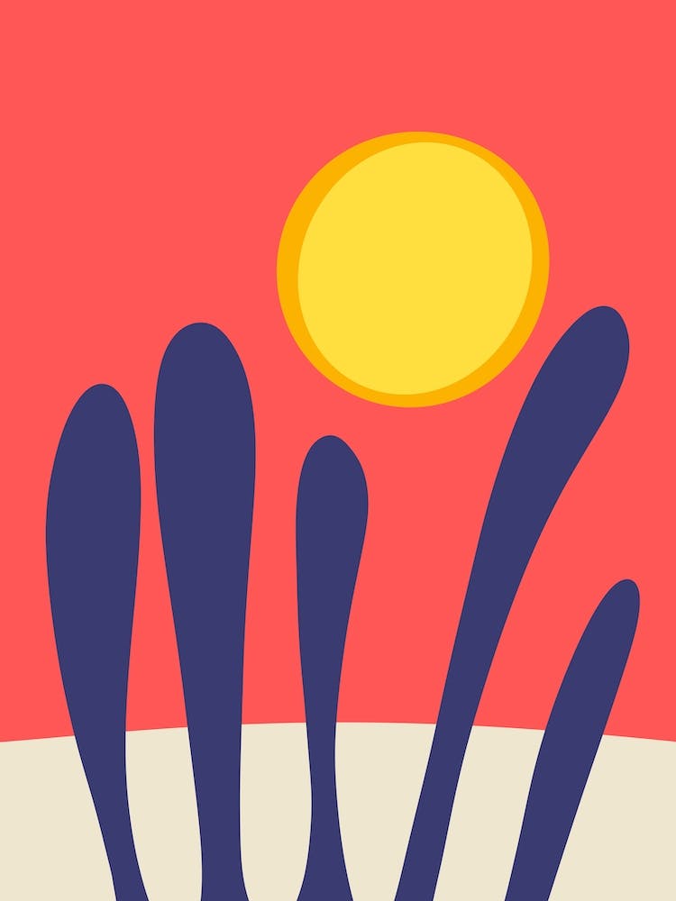 Blue Fronds