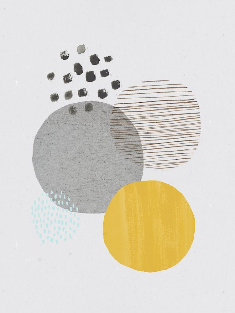 Abstract Mustard And Concrete