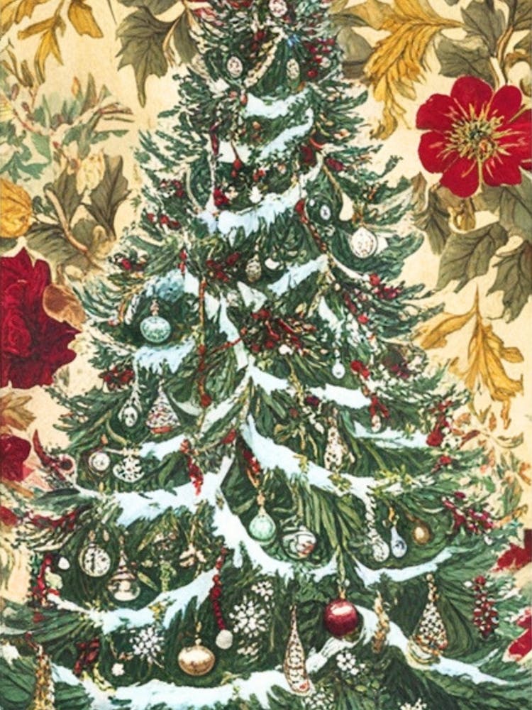 William Morris Christmas Tree 61