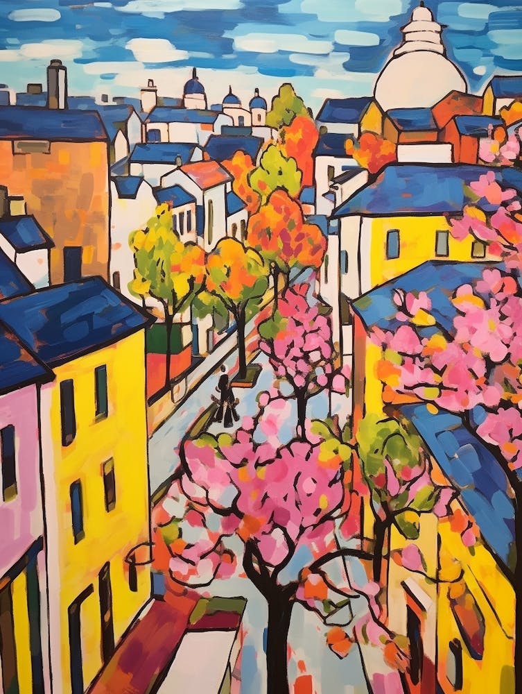 Padua Italy 2 Fauvist Painting