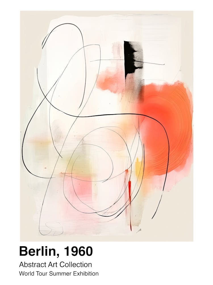 World Tour Exhibition, Abstract Art, Berlin, 1960 6