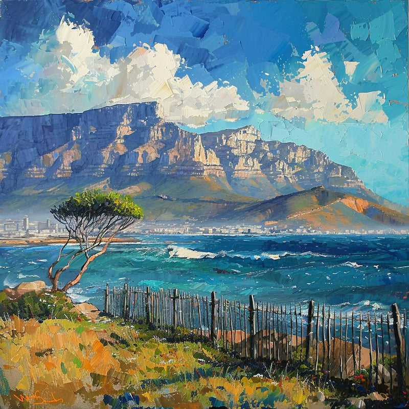 A Table Mountain In Cape Town Oil Painting Illus 1720033937 4