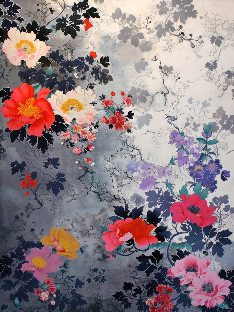 Hokusai Great Japan Botanical Japanese 20