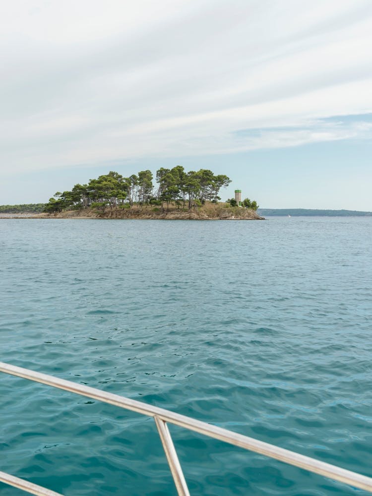 Rab Island By Boat - Travel Photo Art - Croatia Photography - Seascape Photograph 1