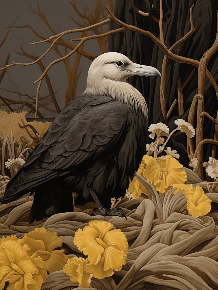 Dark And Moody Botanical Albatross 1