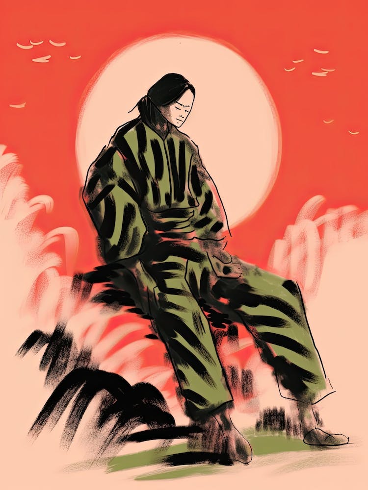Samurai Illustration 17