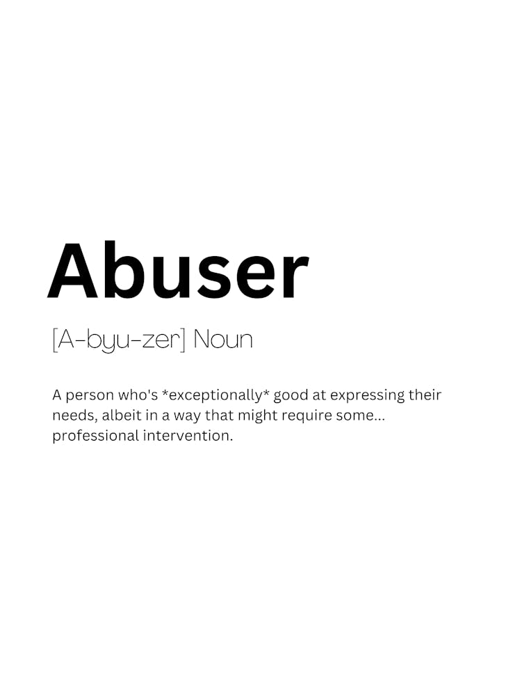 Abuser Definition Meaning