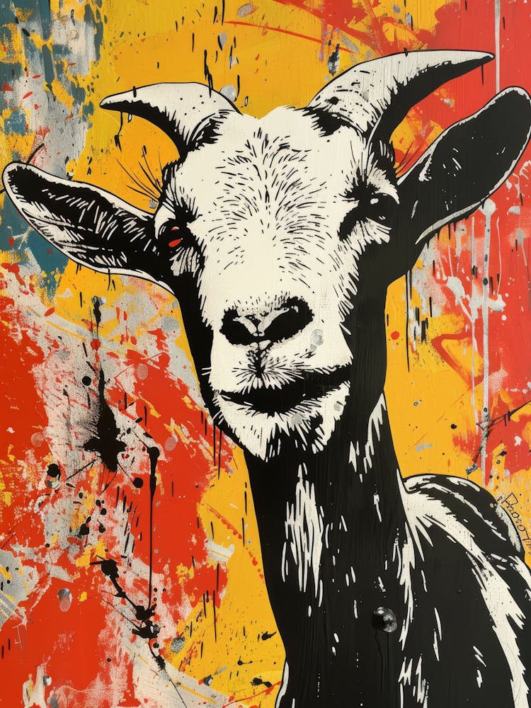 Goat By Banksy