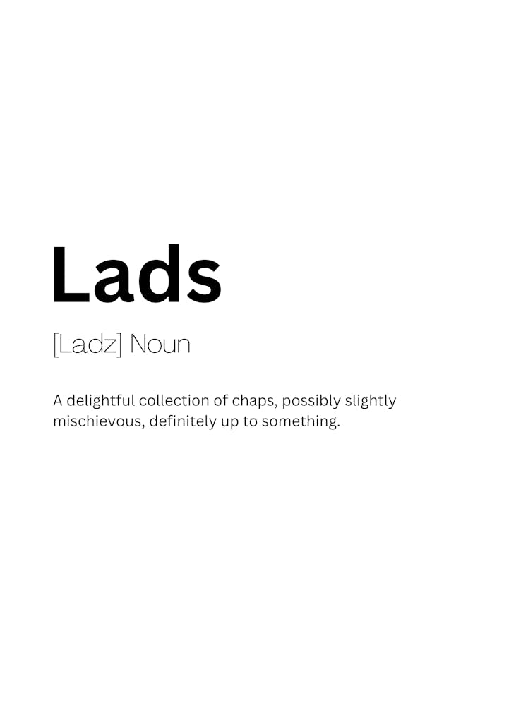Lads Definition Meaning