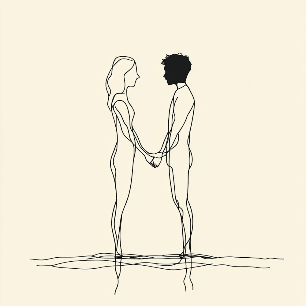 Couple Holding Hands