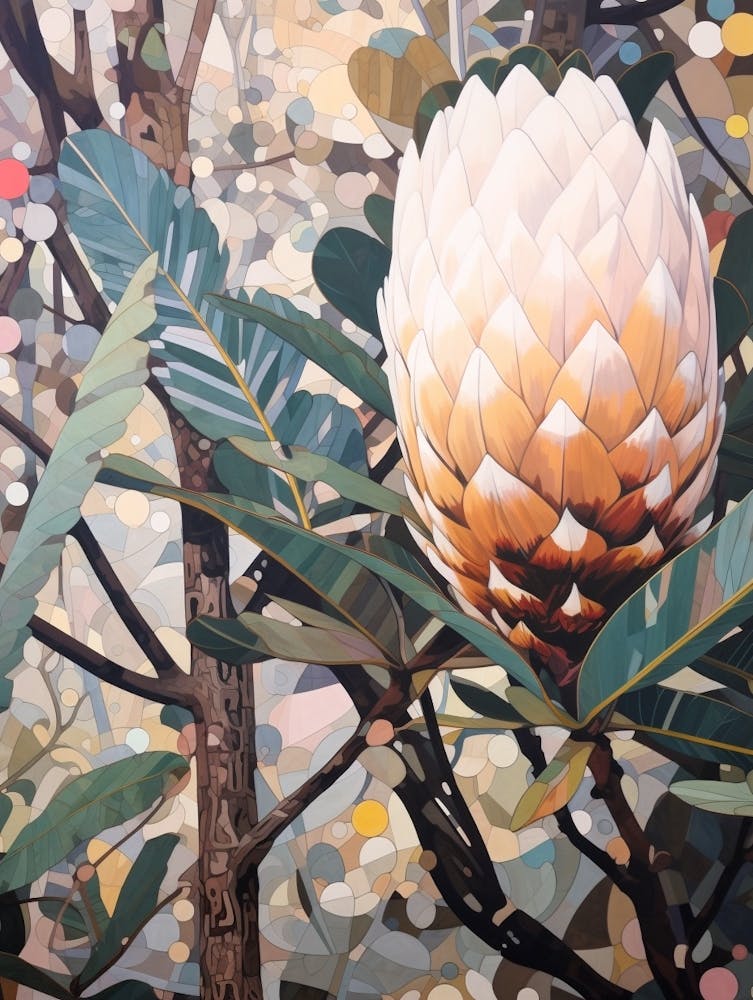 Flower Illustration Protea 3