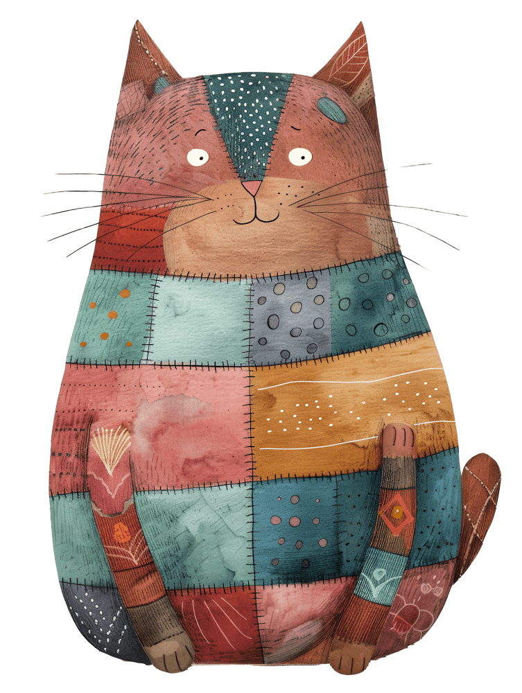 Quilted Cat 8