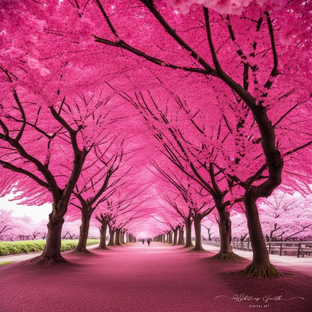 Pink Cherry Blossoms 2