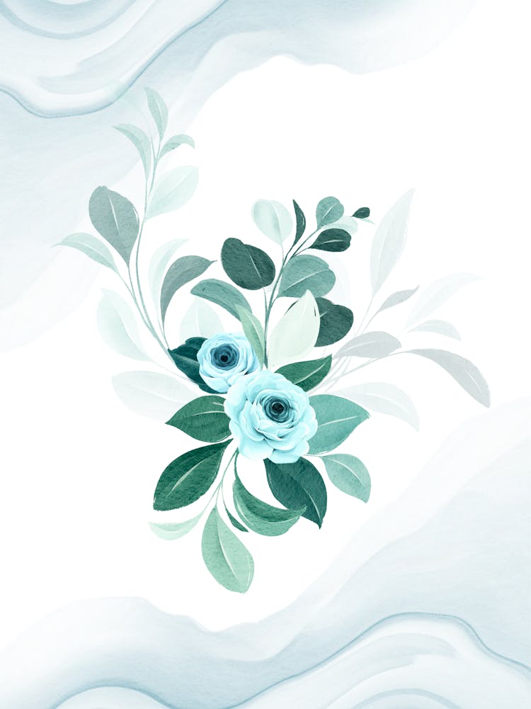 Watercolor Roses