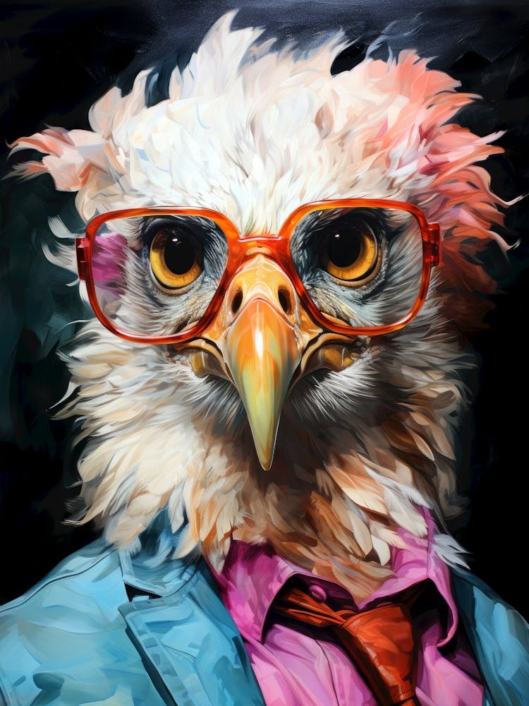 Eagle In Glasses