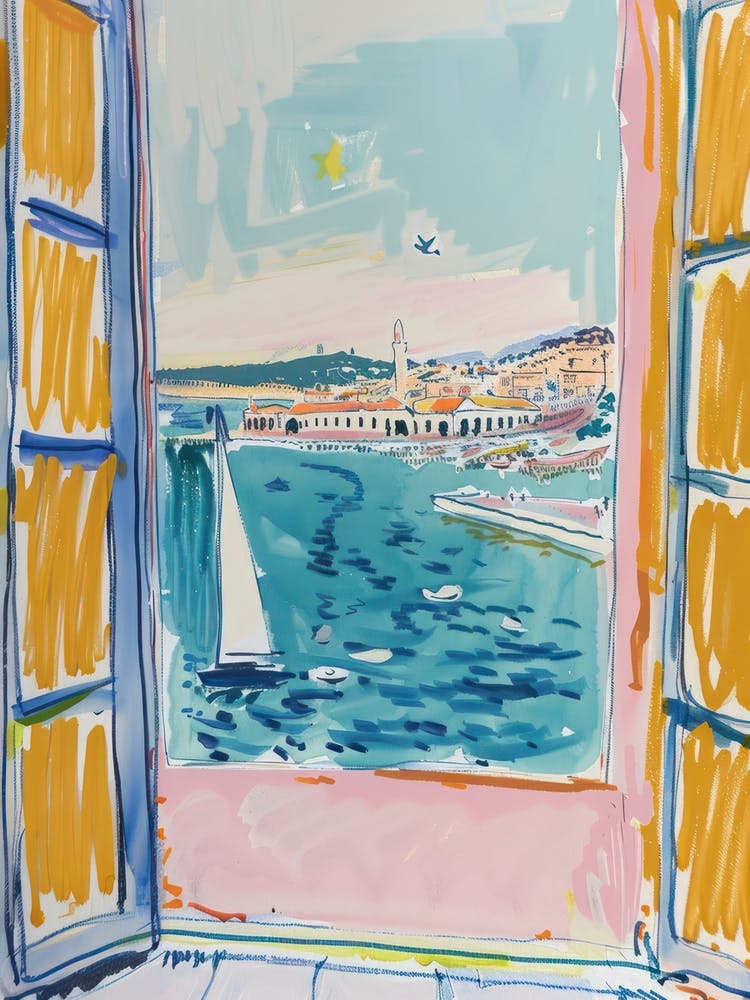 Travel Poster Happy Places Marseille 3