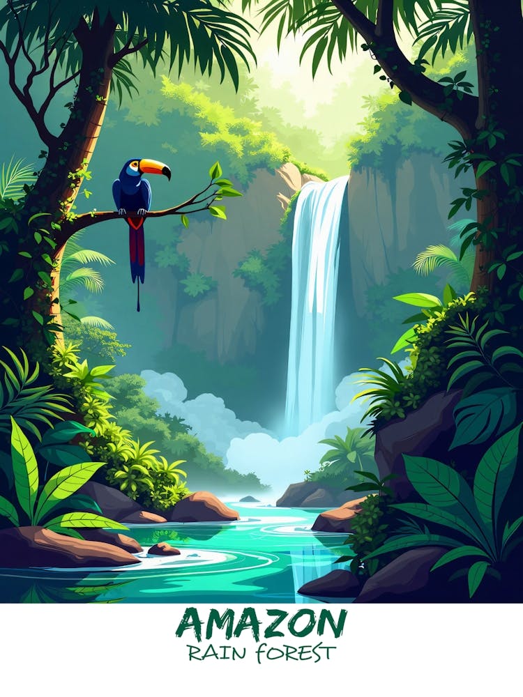 Amazon Rainforest Background