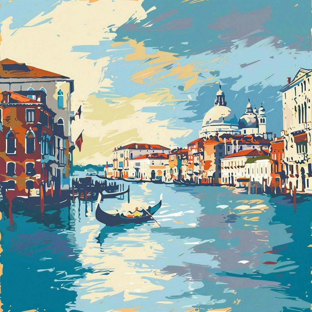 A Venice With Grand Canal Expressive Strokes Ill 1720475032 3