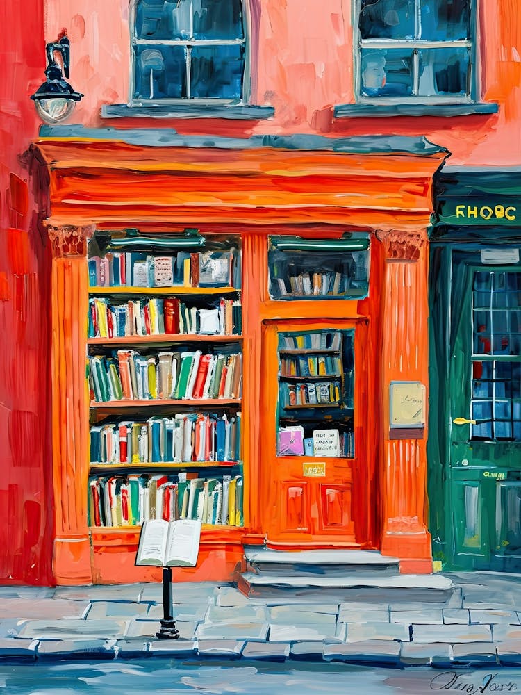 Dublin Bücherecke Buchhandlung 3