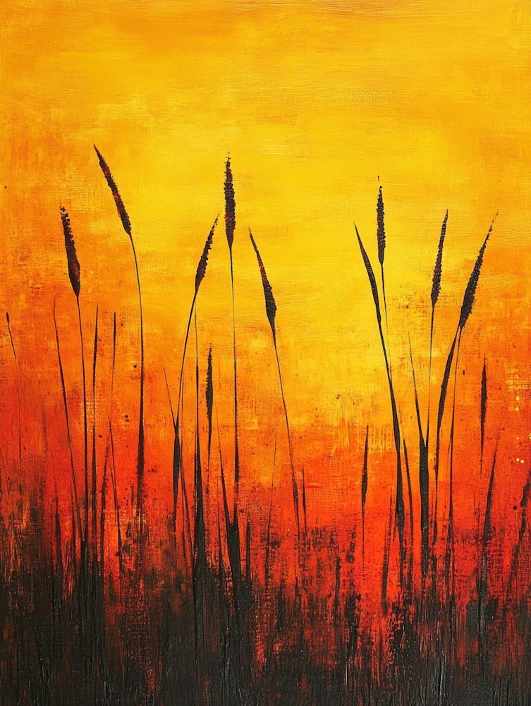 Sunset In The Grass 5