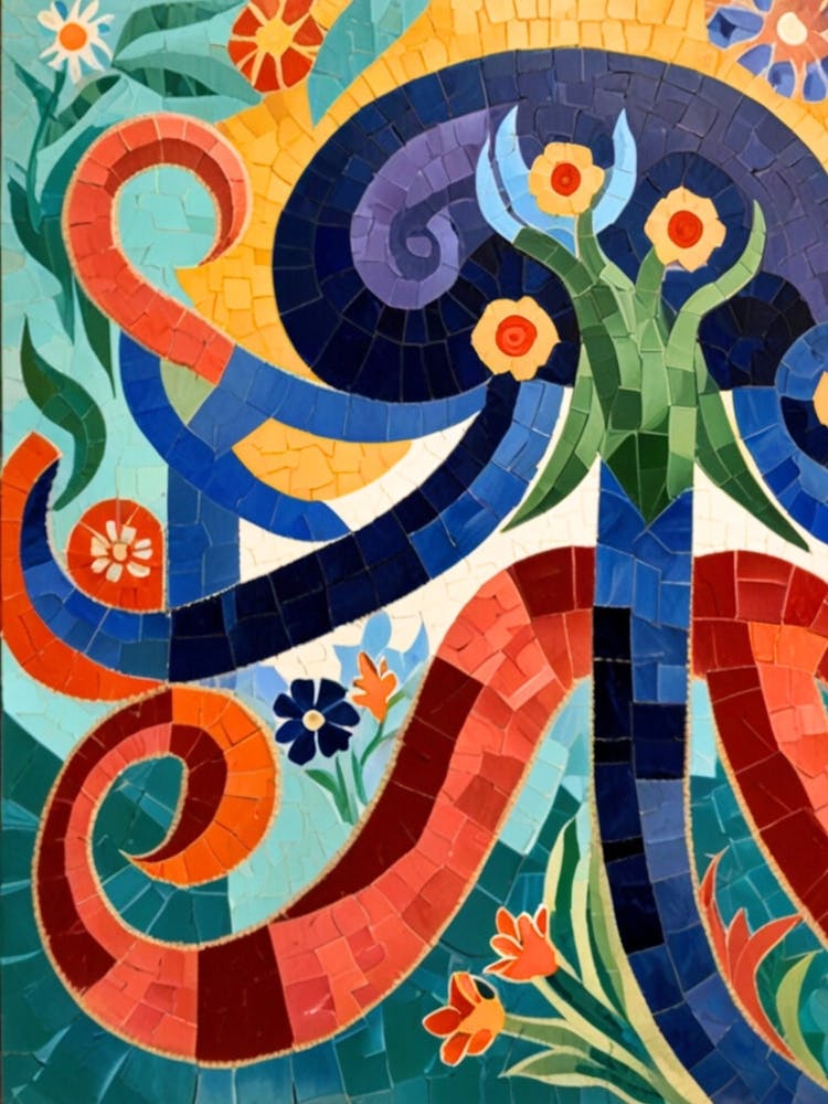 Mosaic Octopus