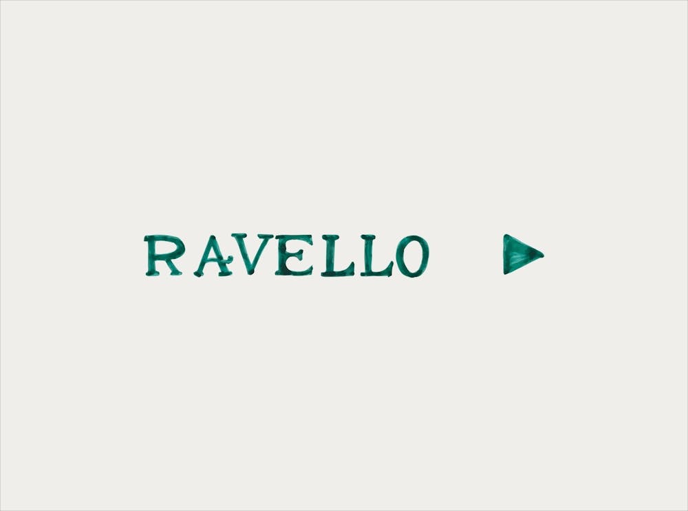 Ravello Italy Right Typography Lettering Landscape 1