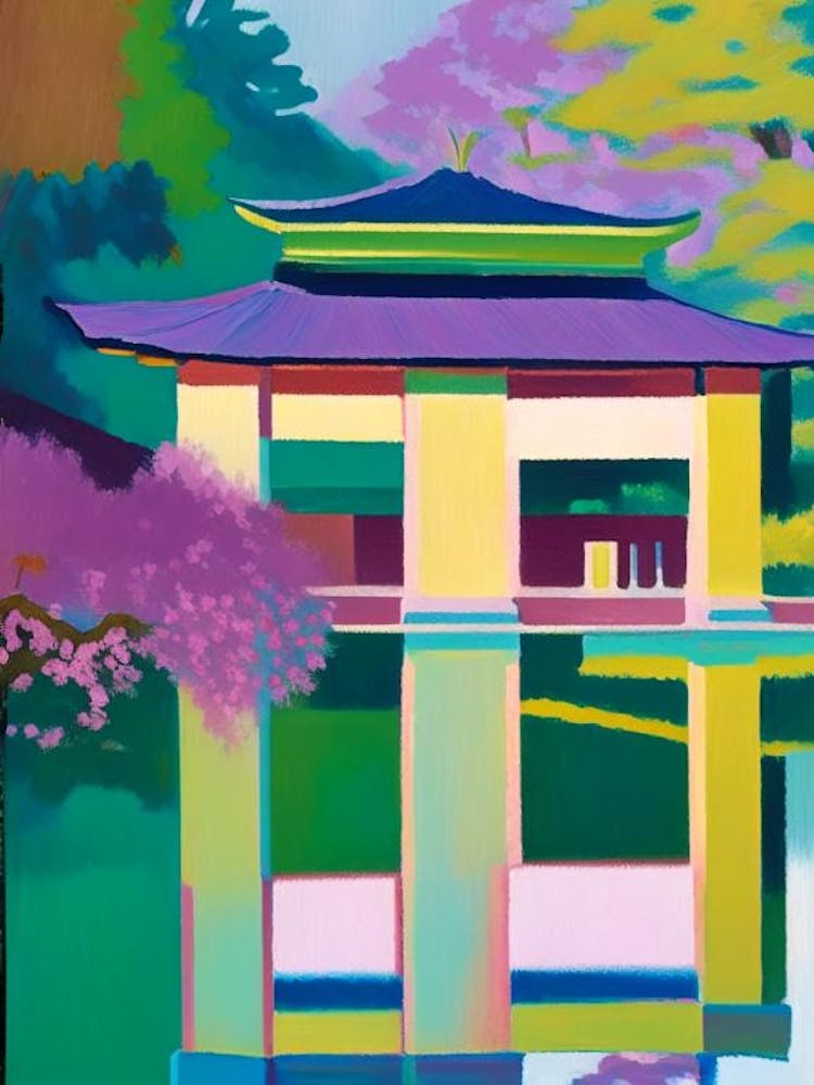 Katsura Imperial Villa, Japan Abstract Still Life