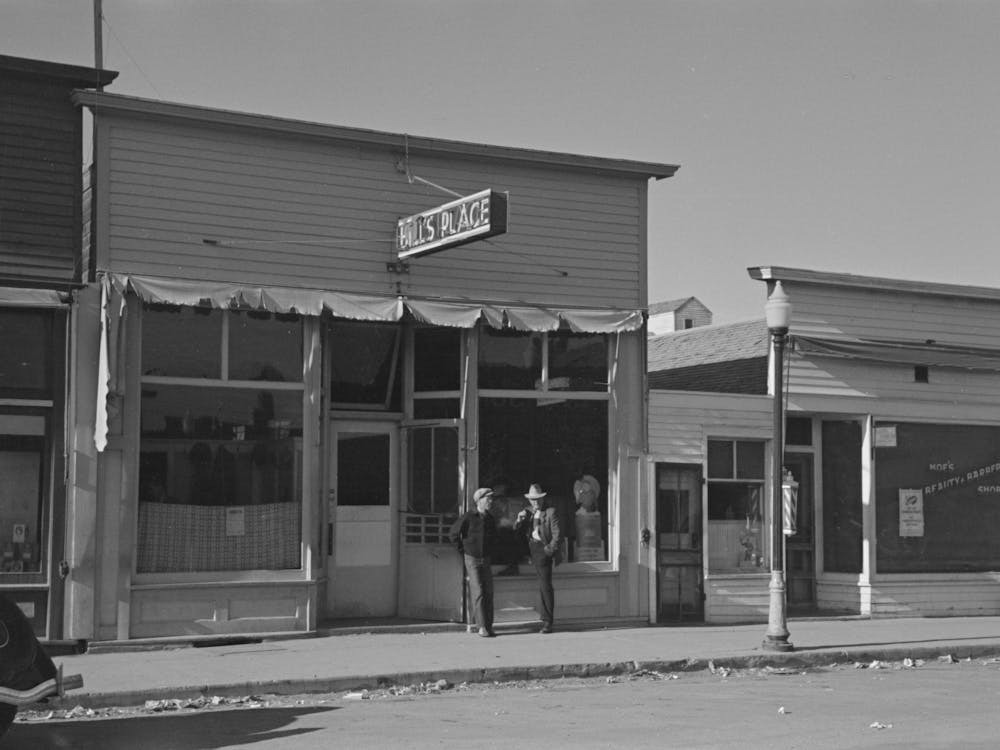 Store, Plentywood, Montana By Russell Lee