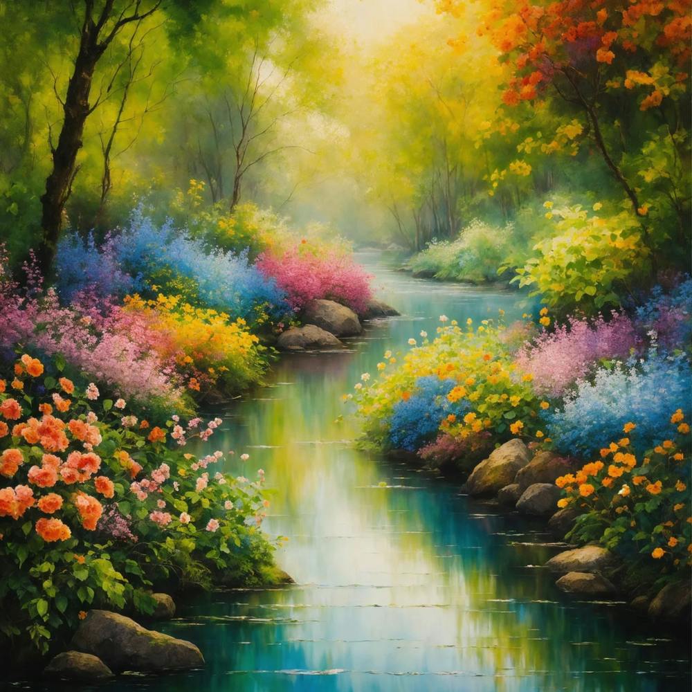 River Of Flowers