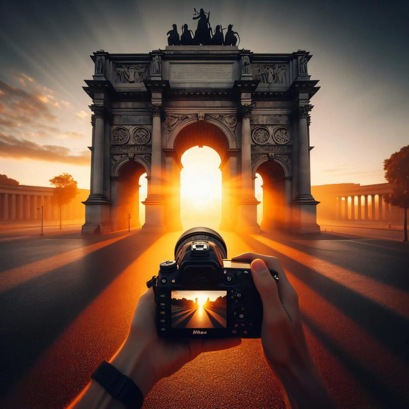 Sunrise At The Arc De Triomphe