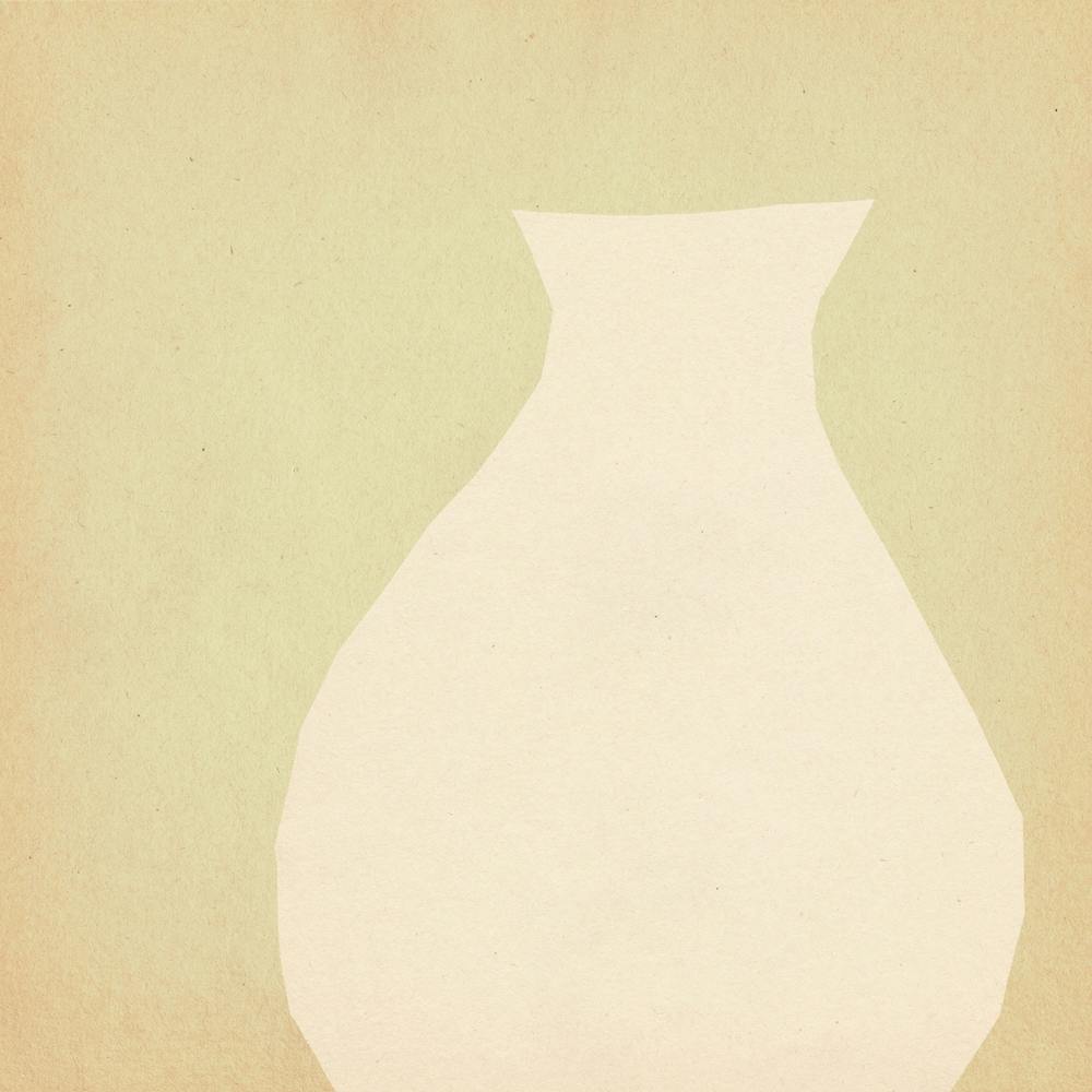 Minimalist neutral Vase silhouette 4